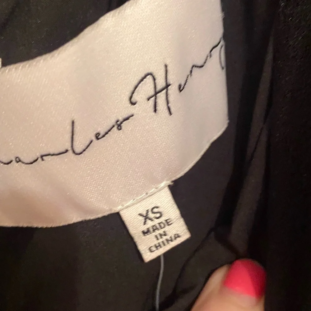 Charles Henry Black‎ Off Shoulder Mini Dress - XS